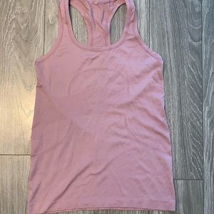 LULULEMON PINK SWIFTLY TECH RACERBACK TANK.